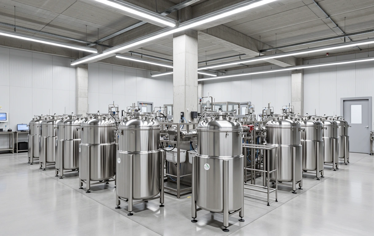 Modern manufacturing facility